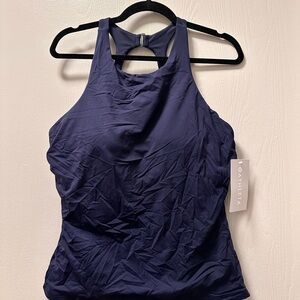 Athleta Maldives Bra Cup Tankini Top - US 40 D/DD - NWT - originally $89